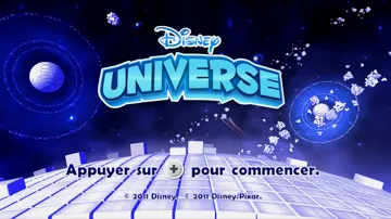 Disney Universe screen shot title